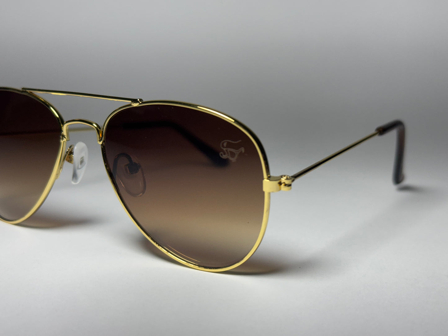 Óculos de sol - Aviador Gold infantil