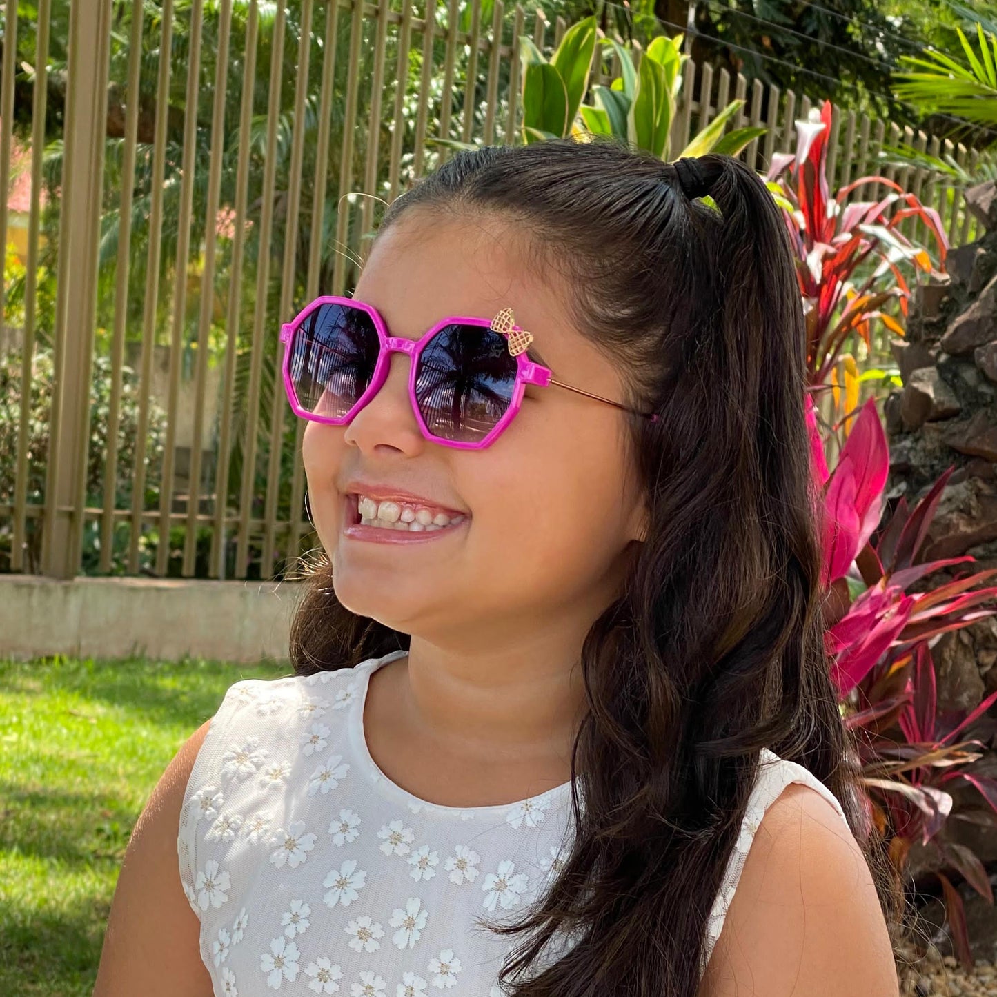 Óculos de sol infantil - Sunshine Pink