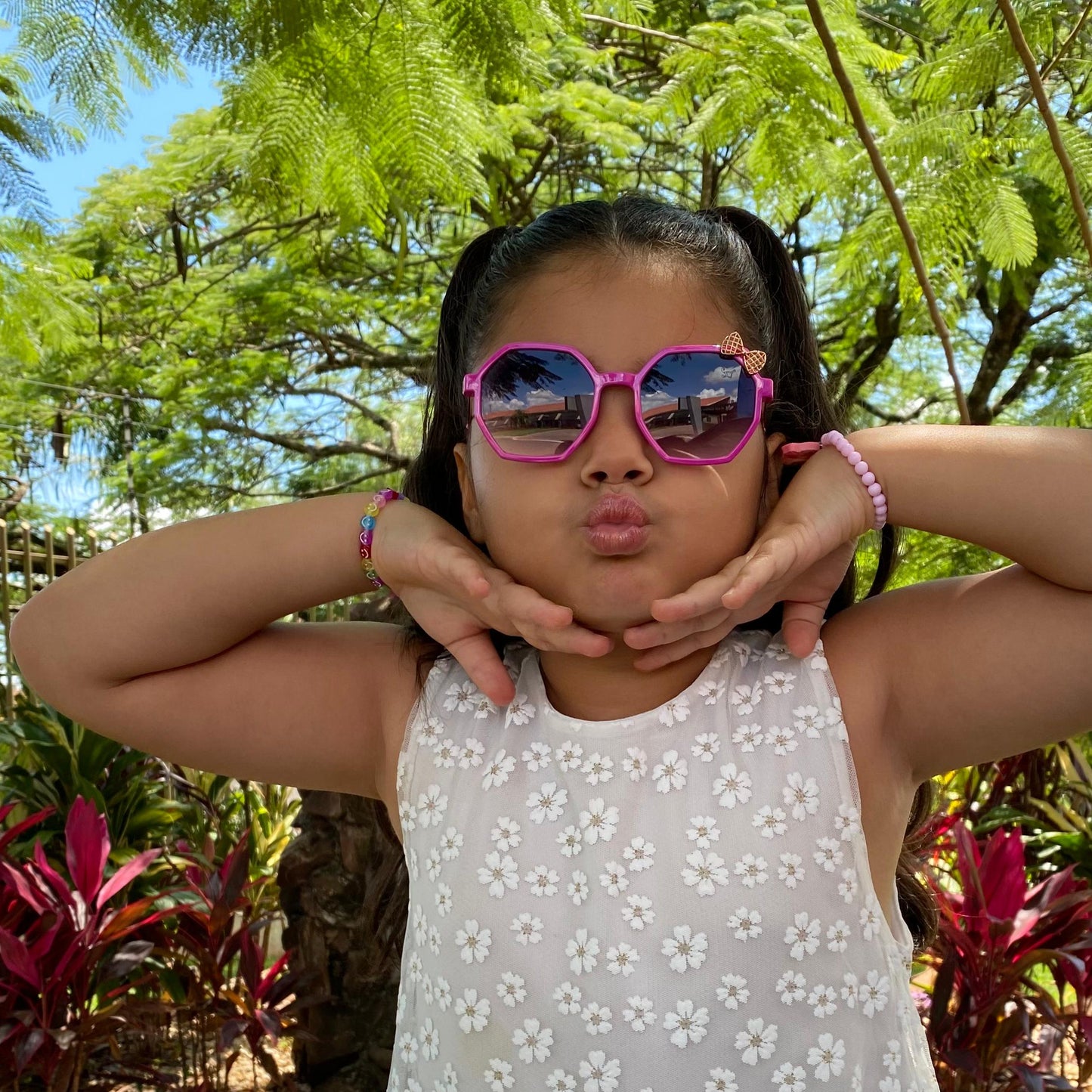 Óculos de sol infantil - Sunshine Pink