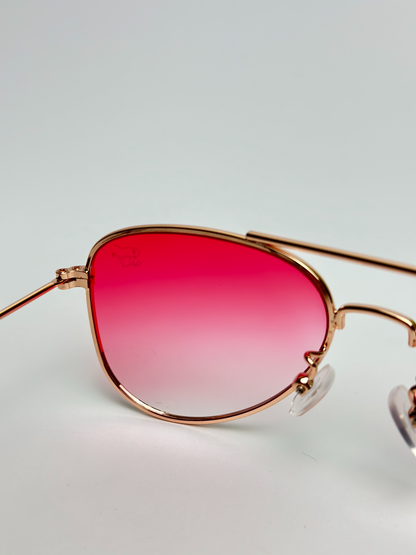 Óculos de sol - Aviador Rose infantil