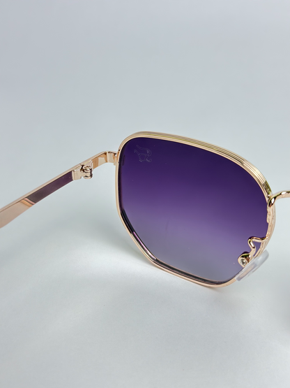Óculos de sol - Elise Roxo Polarizado